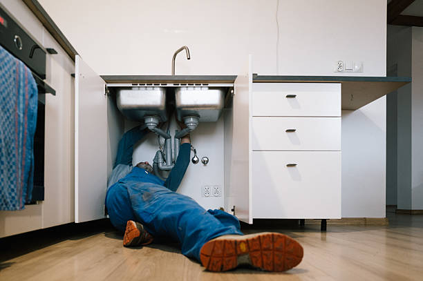 Professional Pipe Repair technician working in Higganum, CT